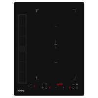 korting_hibh_40980_nb Варочная поверхность индукционная с вытяжкой Korting HIBH 40980 NB