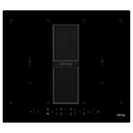 Варочная поверхность индукционная с вытяжкой Korting HIBH 68980 NB