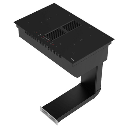Варочная поверхность индукционная с вытяжкой Korting HIBH 84980 NB