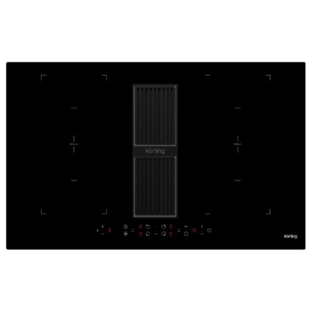 Варочная поверхность индукционная с вытяжкой Korting HIBH 84980 NB