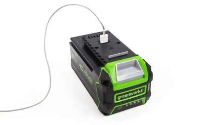 Аккумулятор Greenworks G40USB4, 40V, 4 А.ч,  с USB разъемом