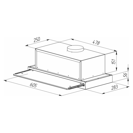 Вытяжка Zigmund & Shtain K 015.6 B