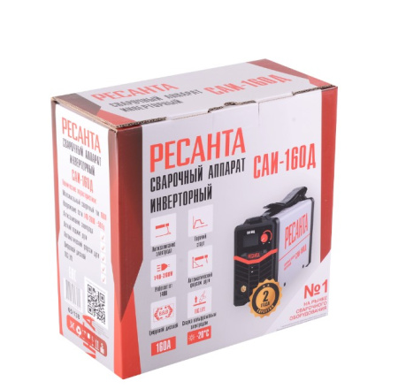 Сварочный аппарат инверторный Ресанта САИ-160Д