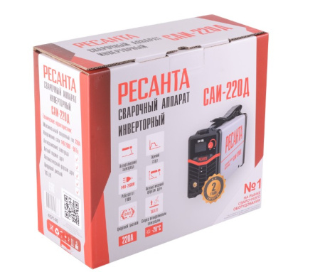 Сварочный аппарат инверторный Ресанта САИ-220Д