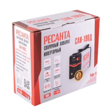 Сварочный аппарат инверторный Ресанта САИ-190Д