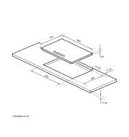 Варочная поверхность газовая Lex GVG 954 BBL