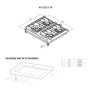 Варочная поверхность газовая Korting HG 6235 CTX