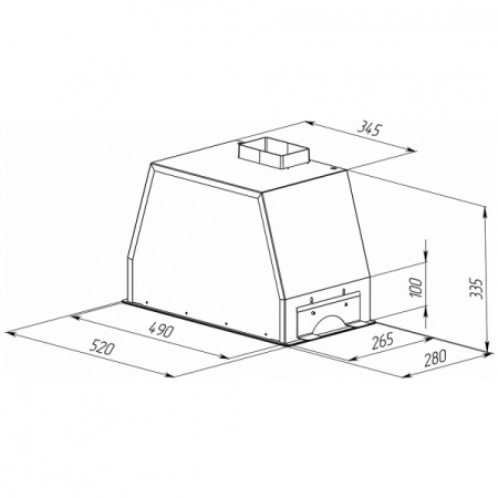 Вытяжка Zigmund & Shtain K 014.5 B