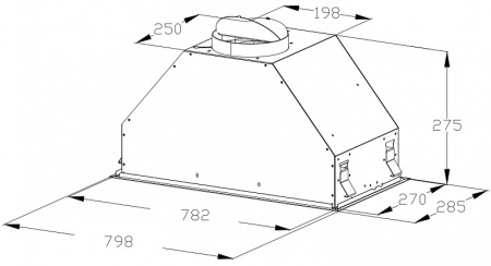 Вытяжка Korting KHI 9828 GN