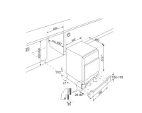 Холодильник встраиваемый Smeg U8L080DE