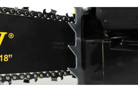 Бензопила Champion N372-18" (3,6кВт/4,8л.с., шина 45см-D025, цепь 3/8х1,6х66зв.)