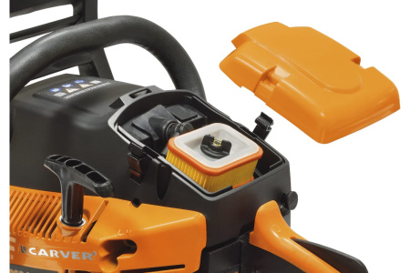 Бензопила Carver 362MF 20" (2,4кВт/3,2л.с., шина 50см-К095, цепь .325х1,5х76зв.)