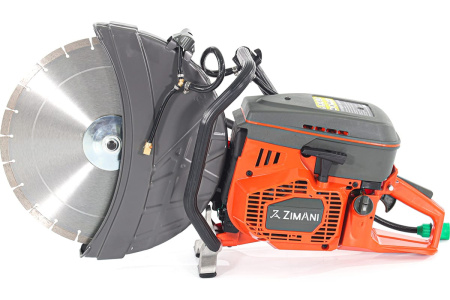 Бензорез ZimAni K970-16" (5.5л/с,диск 400х25.4мм,глуб.реза 145мм)