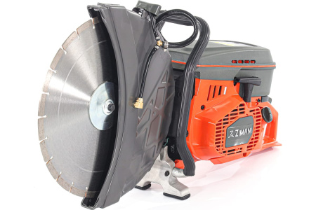 Бензорез ZimAni K970-16" (5.5л/с,диск 400х25.4мм,глуб.реза 145мм)