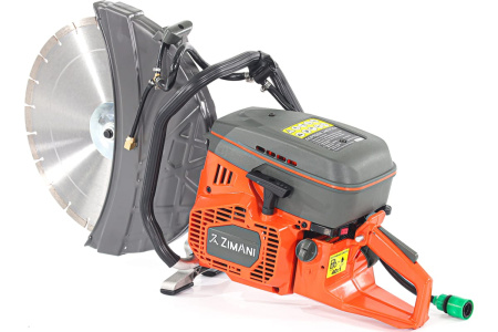 Бензорез ZimAni K970-16" (5.5л/с,диск 400х25.4мм,глуб.реза 145мм)