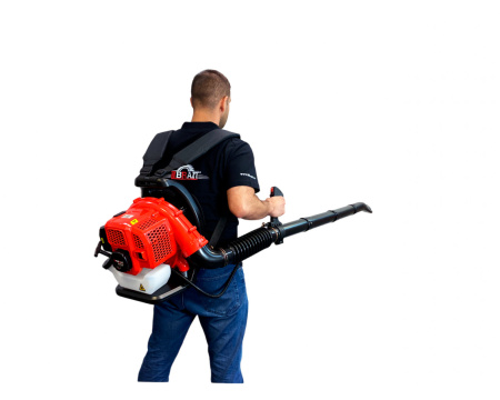 Воздуходув Brait BGB-520 ранцевый (1,4кВт/1.8л/с,13,2м³/мин,52м/с)