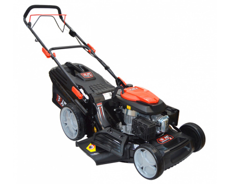 Газонокосилка бензиновая Brait BLM4052SM PRO(4,0кВт/5,5л.с., ширина 52см, выс.25-70мм,тр-к.60л.самох)