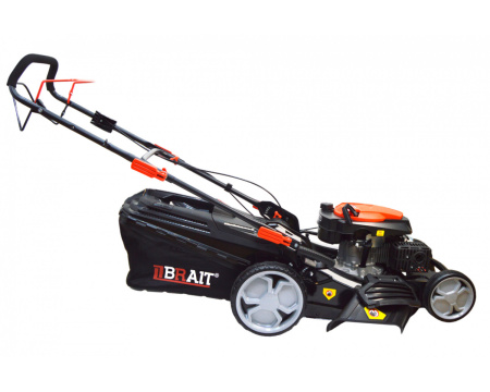 Газонокосилка бензиновая Brait BLM4052SM PRO(4,0кВт/5,5л.с., ширина 52см, выс.25-70мм,тр-к.60л.самох)