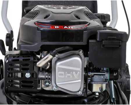 Газонокосилка бензиновая BraitT BR3540 (3,5кВт/4,8л.с., ширина 40см, выс.25-70мм,тр-к.40л)