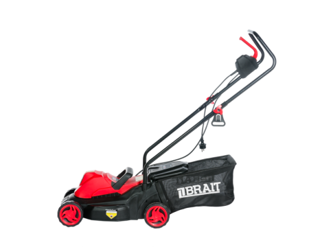 Газонокосилка Brait BR32-1200 (1200Вт,травосборник 30л,шир.скашив.320мм,выс.скаш.27/45/62)