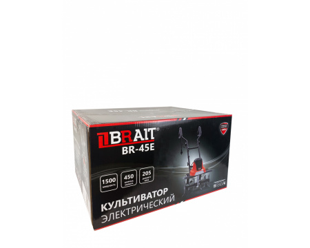 Культиватор электрический Brait BR-45E (1,5кВт, 45х20см)