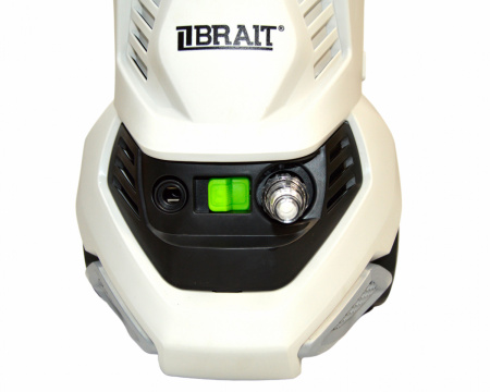 Мойка высокого давления Brait HPW-2000B (110-170бар,6.5-7.5л/мин,шланг 6м,колёса,самовсас)