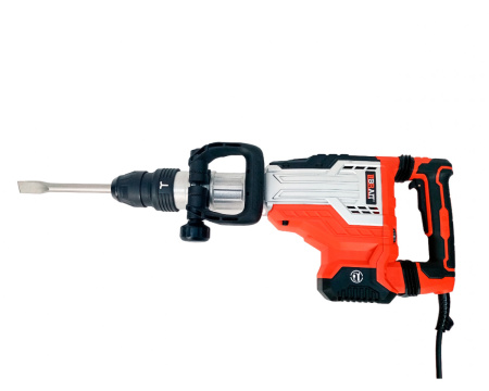 Молоток отбойный Brait DH65DNPRO (1900вт,200-2100уд/мин, кейс, пика, долото)