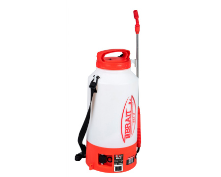Опрыскиватель аккумуляторный Brait BSA-8 (8 л.,1,5-4 бар, АКБ гелевый, 12В; 1,3Ач)