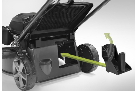 Газонокосилка бензиновая Carver LMG-2042HM HOBBY (2кВт/2,7л.с., шир.42см, выс. 25-75мм, тр-к 40л)