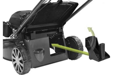 Газонокосилка бензиновая Carver LMG-3653DMSE-VS(шир.53см,выс.25-75мм,тр-к 65л, самоходная)