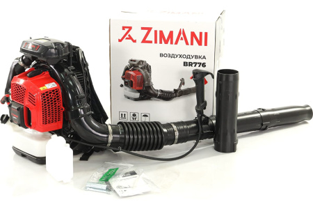 Воздуходув ранцевый ZimAni BR776 (75.6 см³, 4.2 л.с.,1500 м³/час,100 м/c)