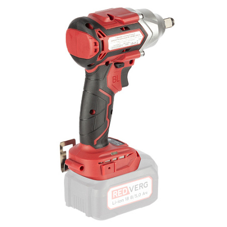 Гайковерт ударный аккумуляторный RedVerg RD-IW18BL-350/U (без акк. без з/у,350Нм, 1/2")