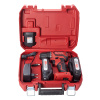 Дрель аккумуляторная RedVerg RD-S18MBL/U (2х2Ач,0-400/1400об/мин,42Нм,БЗП 0.8-10мм, кейс)