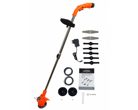 Триммер аккумуляторный Daman DCBC12-1.5 (1.5Ач, шир.140мм, леска 1,6мм, 10000об/мин)