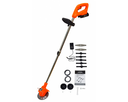 Триммер аккумуляторный Daman DCBC20-2 (2.0Ач, шир.150мм, леска 1,6мм, 6000об/мин)