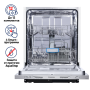 Посудомоечная машина встраиваемая Maunfeld MLP-12S Light Beam