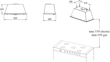 Вытяжка Kanzler D 535 S