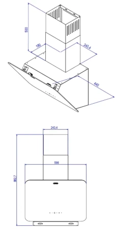 Вытяжка Kanzler D 566 S