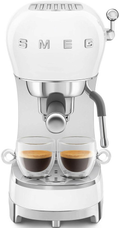 Кофемашина-эспрессо Smeg ECF02WHEU