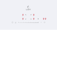 Варочная поверхность индукционная Lex EVI 641B WH