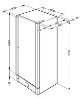 Холодильный шкаф для вина Smeg SCV115G