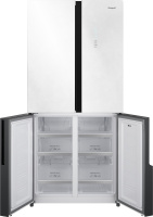 Холодильник Weissgauff WCD 450 White Rock Glass NoFrost Inverter