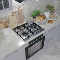 GVS_640_IX Газовая варочная панель Lex GVS 640 IX