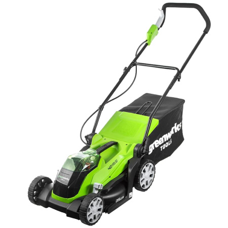 Газонокосилка аккумуляторная Greenworks G40LM35 (35 см, без АКБ и ЗУ)