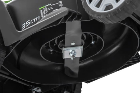 Газонокосилка аккумуляторная Greenworks G40LM35 (35 см, без АКБ и ЗУ)