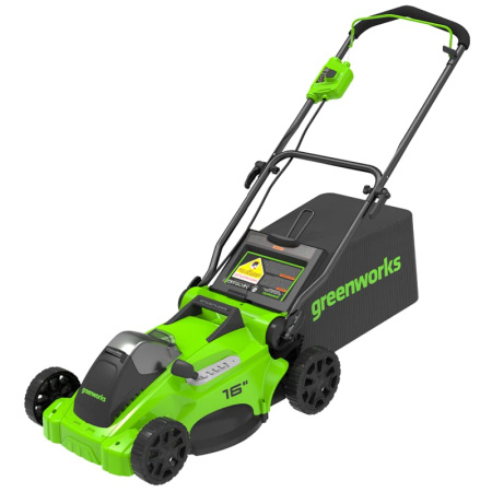 Газонокосилка аккумуляторная Greenworks GD40LM16X (41 см, без АКБ и ЗУ)