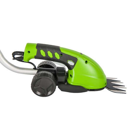 Ножницы садовые аккумуляторные Greenworks 7,2V (встроенный аккумулятор 2 Aч, телескопической ручкой)