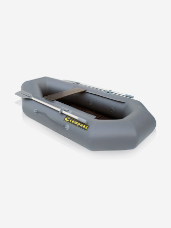 Лодка гребная Compakt 220 ФС фанерная слань цвет серый 3962022
