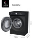 Стиральная машина Lex LWM06010BLTHID slim