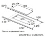 Варочная поверхность индукционная Maunfeld CVI904SFLLGR Inverter